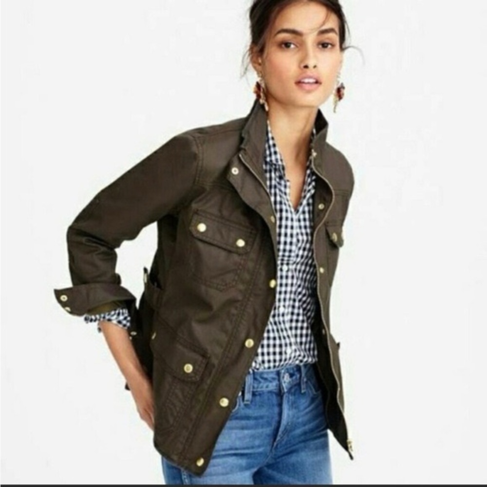 Olive Green Field Jacket
